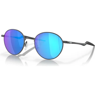 OAKLEY Terrigal Satin Light Steel Frame/Prizm Sapphire Polarized Lenses Sunglasses (OO4146-0551)