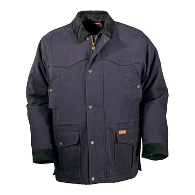 OUTBACK TRADING Mens Cattlemen Black Jacket (29757-BLK)