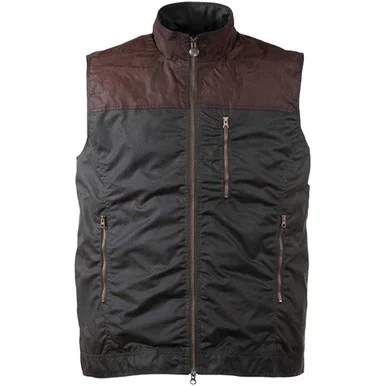 OUTBACK TRADING Noah Dark Olive Vest (30301-DOL)