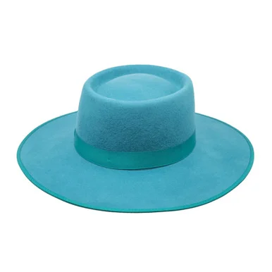 OUTBACK TRADING Salem Teal Wool Hat (13217-TEL)
