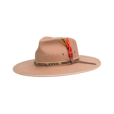 OUTBACK TRADING Swan Wool Sand Hat (1114-SND)