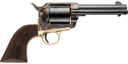 Pietta Guardian Six Dual 9mm/357 Magnum, 4.75" Barrel, Case Hardened Frame, Polymer Grip, 6rd
