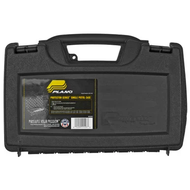 Plano Protector Singel Pistol Case, 10"X6", Black 140300