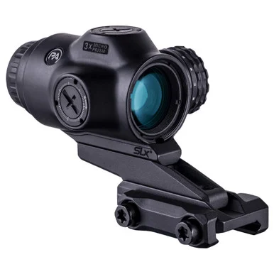 Primary Arms SLX 3x Micro Prism, ACSS Raptor 5.56 Reticle, Red Illuminated, FDE