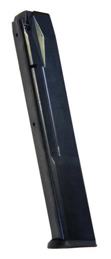 ProMag 8040 Cougar Magazine, 20 Rds, Blued Steel, Black
