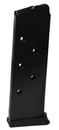 ProMag Colt Defender Magazine, .45 ACP, 7 Rds, Blued Steel, Black