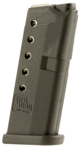 ProMag GLK10, Magazine, 6 Rds, Black Polymer