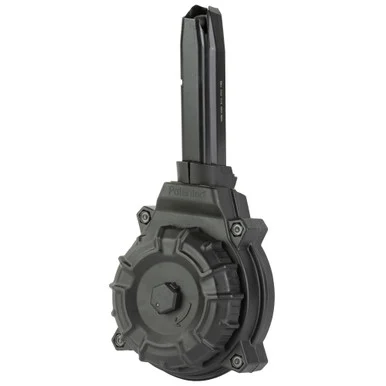 ProMag Magazine, 9MM, 50 Round Drum, Fits Sig Pro, Polymer, Black DRM-A88