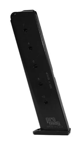 ProMag ZMBER11, Magazine, 10 Rds, Nickel-Plated Steel