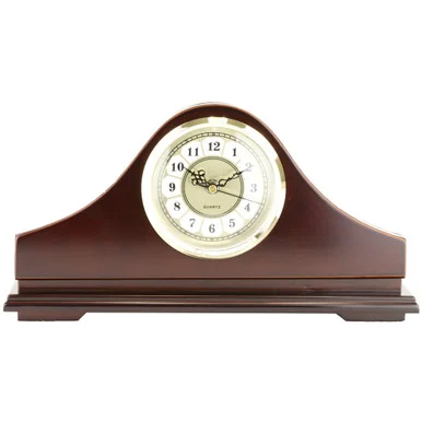 PS Products PS Products, Concealment Mantle Clock, Fits Medium to Large Handguns, Mahogany Wood MGC