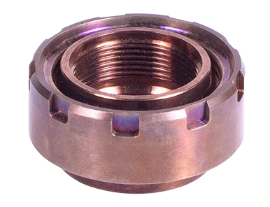 Q LLC Plan-B ASR Silencer Mount, Copper Finish