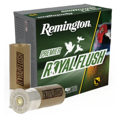 Remington Royal Flush, 12 Gauge, #4 Shot, 25 RDs