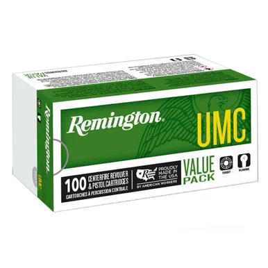 REMINGTON UMC 9mm Luger 115gr JHP 100/Box Value Pack Handgun Ammo (23753)
