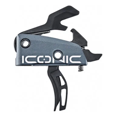 RISE ARMAMENT Iconic by Rise Dual-Blade AR15/AR10 Two-Stage With Anti-Walk Pins FDE Trigger (T22-FDE)