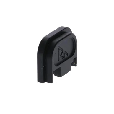Rival Arms Slide Cover Plate, Glock Double Stack Gen3/4, Black Anodized