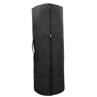 ROTHCO 25in x 42in Black Canvas Duffle Bag With Side Zipper (3489)