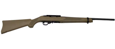 Ruger 10/22, 22LR, 18.5" Barrel, 10 Rds, FDE Synthetic