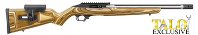 Ruger 10/22 Competition, .22LR, 16.12" Barrel, 10 Rds, Natural Brown Laminate