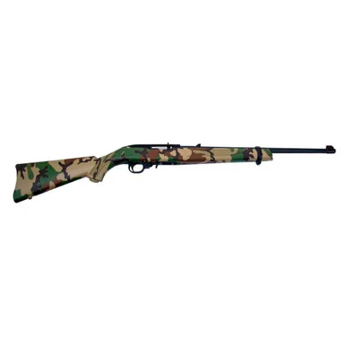 Ruger 10/22 Woodsman, .22 LR, 18.50" Barrel, 10 Rds, Woodland Camo