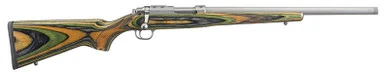Ruger 77/17, 17 Hornet, 18.50" Barrel, 6 Rds, Matte Stainless