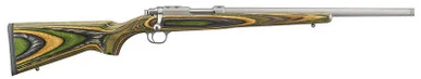 Ruger 77/17, 17 WSM, 18.50" Barrel, 6 Rds, Matte Stainless