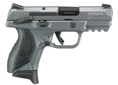Ruger American Pistol Compact, 9MM, 3.55" Barrel, 17 Rds, Gray Cerakote