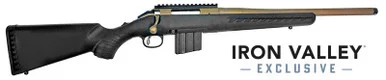 Ruger American Ranch, 350 Legend, 16.38" Barrel, 5 Rds, Burnt Bronze