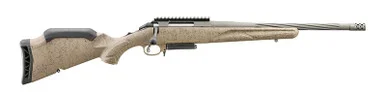 Ruger American Ranch Rifle Gen II, 6.5 Creedmoor, 16.10" Barrel, 3 Rds, Cobalt Cerakote