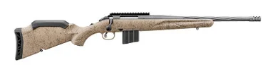 Ruger American Rifle Gen II Ranch, 6MM ARC, 16.1" Barrel, 10 Rds, Cobalt/FDE
