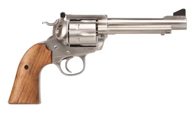 Ruger Bisley Flattop, 45 ACP | 45 Colt, 5.5" Barrel, 6 Rds, Brushed Stainless