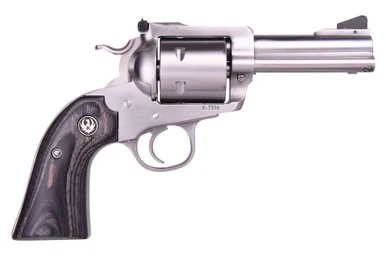 Ruger Blackhawk Bisley, 45 ACP | 45 Colt, 3.75" Barrel, 6 Rds, Stainless
