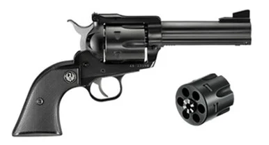 Ruger Blackhawk Convertible, 45 Colt/45 ACP, 4.62" Barrel, 6 Rds, Blued