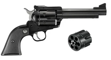 Ruger Blackhawk Convertible, 45 Colt/45 ACP, 5.50" Barrel, 6 Rds, Blued