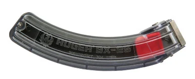 Ruger BX-25 Magazine, 25 Rds, Clear Finish