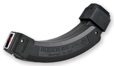 Ruger BX-25x2 Magazine, 22LR, 50 Rounds, Black