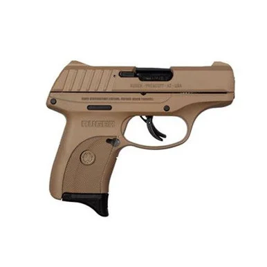 Ruger EC9s, 9MM Luger, 3.12" Barrel, 7 Rds, FDE Cerakote