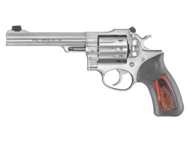 Ruger GP100, 22LR, 5.50" Barrel, 10 Rds, Satin Stainless