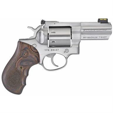 Ruger GP100 Wiley Clapp, 357 MAG, 3.00" Barrel, 7 Rds, Satin Stainless