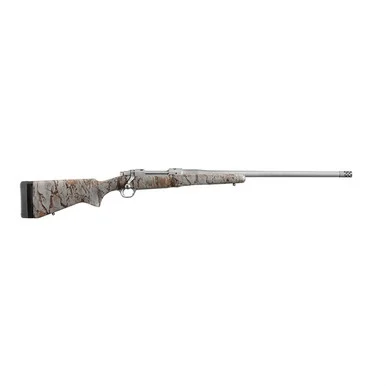 Ruger Hawkeye FTW Hunter, 375 Ruger, 22" Barrel, 3 Rds, Natural Camo