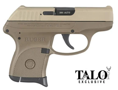 Ruger LCP, .380 ACP, 2.75" Barrel, 6 Rds, Cerakote Flat Dark Earth