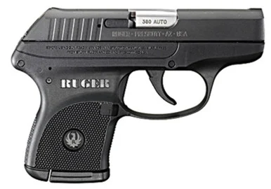 Ruger LCP, 380 Auto, 2.75" Barrel, 6 Rds, Black