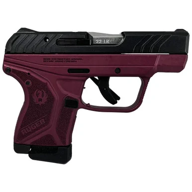 Ruger LCP II, 22 LR, 2.75" Barrel, 10 Rds, Black Cherry Frame