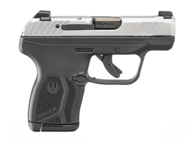 Ruger LCP Max, .380 ACP, 2.80" Barrel, 10 Rds, Stainless/Black