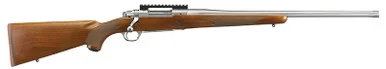 Ruger M77 Hawkeye, 6.5 Creedmoor, 22.00" Barrel, 4 Rds, Stainless/Walnut