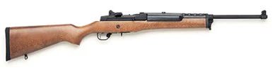 Ruger Mini-14 Ranch, 223 Rem, 18.50" Barrel, 5 Rds, Blued/Hardwood