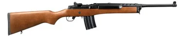 Ruger Mini-14 Ranch, 5.56 NATO, 18.50" Barrel, 20 Rds, Blued Hardwood