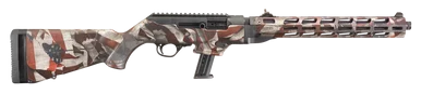 Ruger PC Carbine, 9MM, 16.12" Barrel, 17+1 Rds, American Flag Cerakote