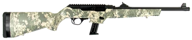 Ruger PC Carbine, 9mm Luger, 16.12" Barrel, 17 Rds, Green Digital Camo