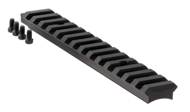 Ruger Picatinny Rail, Black Anodized, Fits Ruger American Rifle Short Action