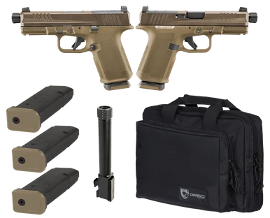 Ruger RXM Tactical Bundle, 9MM, 4.00" Barrel, 15 Rds, 2 Tone FDE